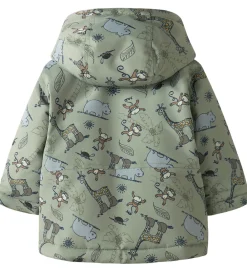 Vinterjakke - NbmMax - Shadow/Jungle|Name It Best