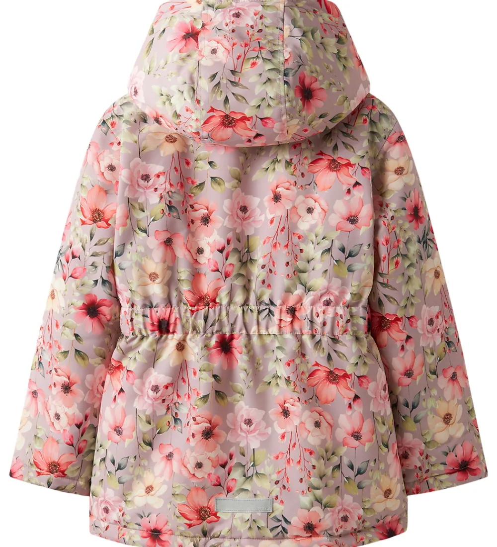 Vinterjakke - NkfMaxi - Noos - Violet Ice/ROSE|Name It