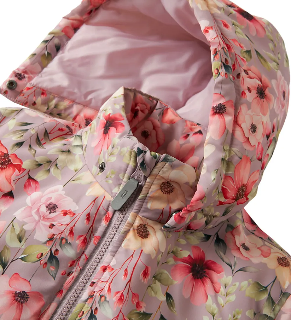 Vinterjakke - NkfMaxi - Noos - Violet Ice/ROSE|Name It