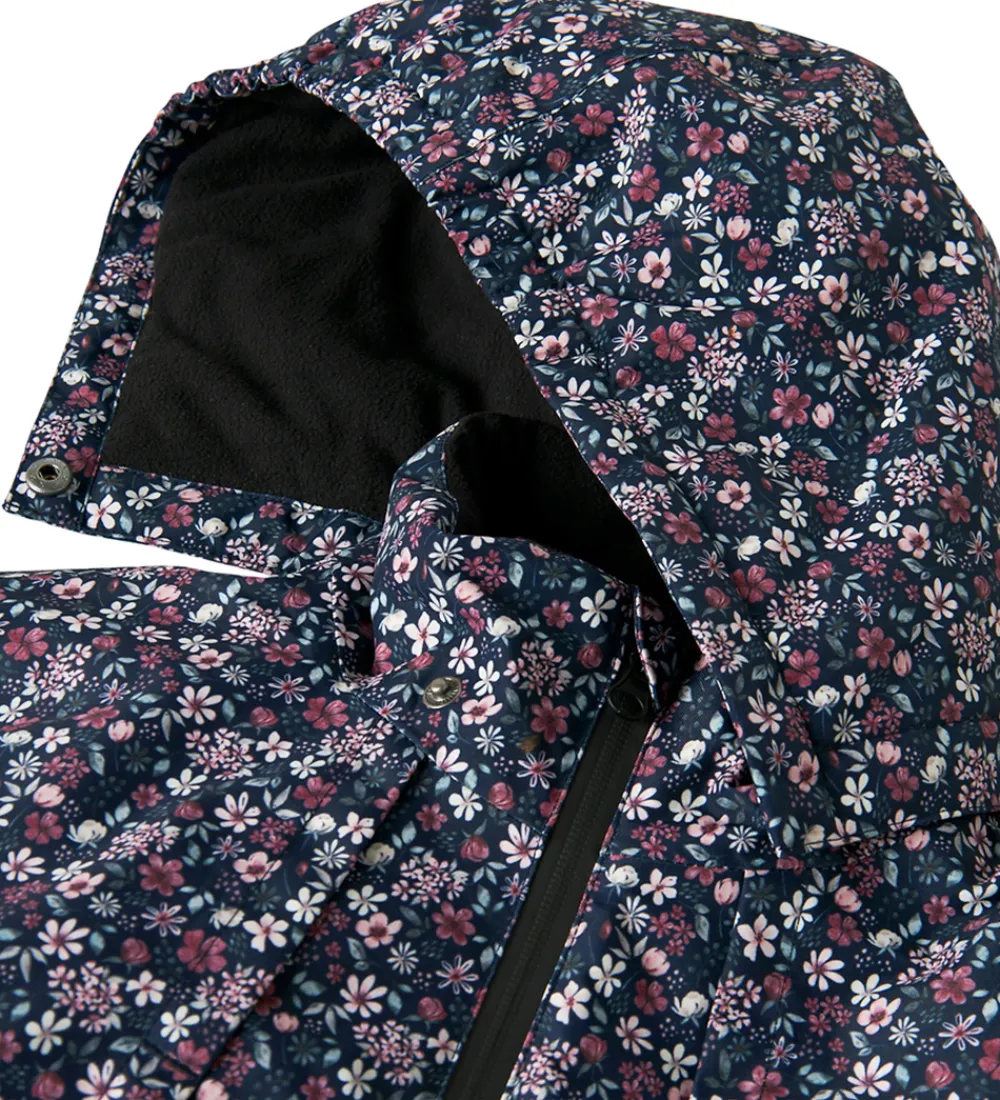 Vinterjakke - NkfSnow10 - Dark Sapphire/Blossom|Name It Best