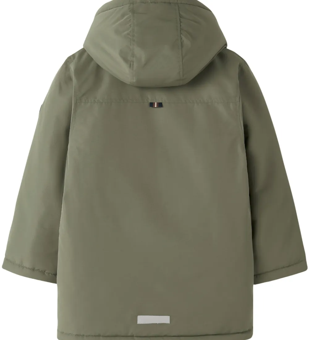 Vinterjakke - NkmMarlow - Dusty Olive|Name It Hot