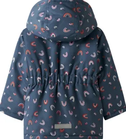 Vinterjakke - NmfMaxi - Vintage Indigo/Rainbow|Name It Sale