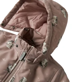 Vinterjakke - NmfMaxi - Woodrose/UNICORN|Name It Hot