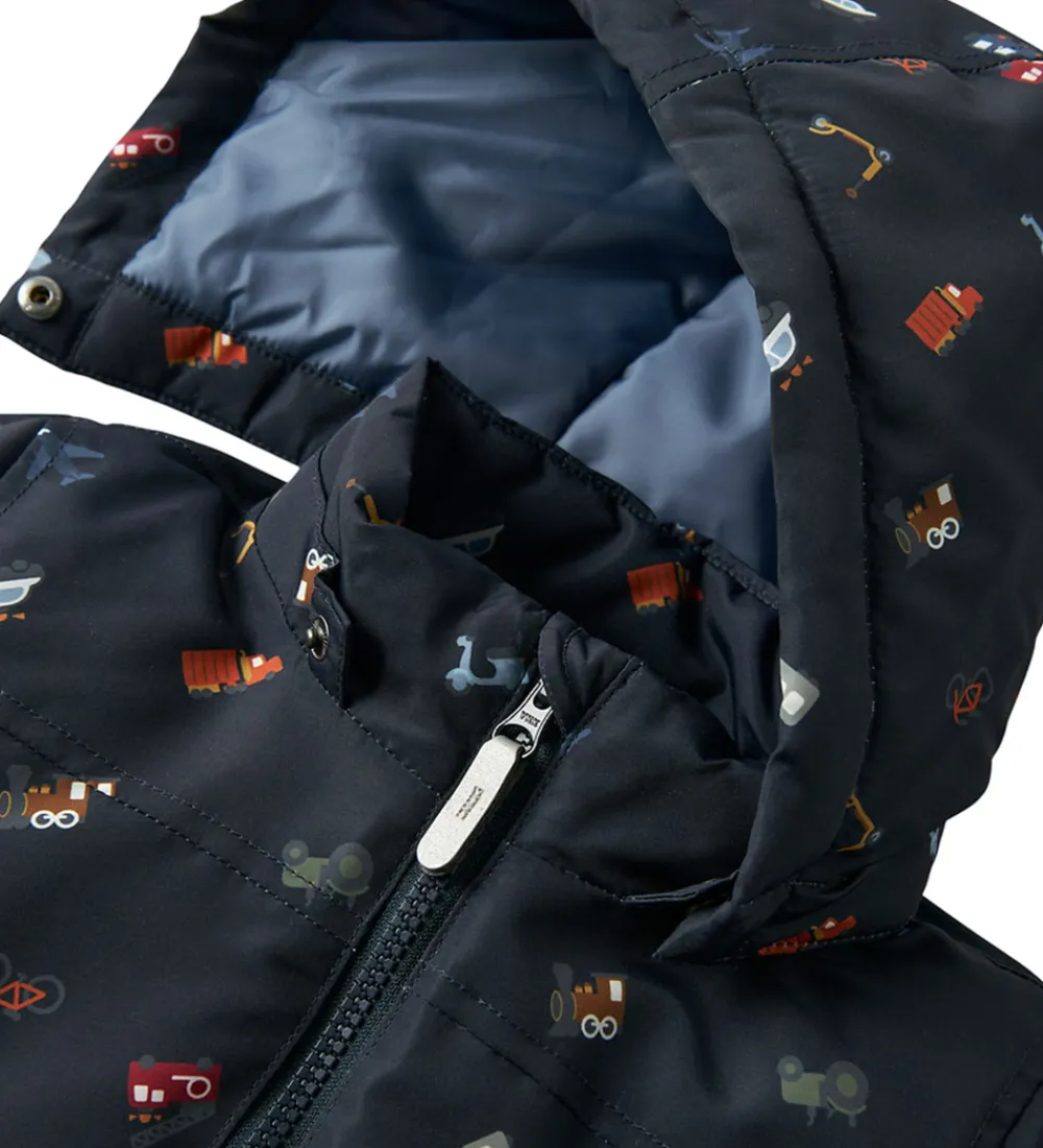 Vinterjakke - NmmMax - Dark Sapphire/TRANSPORT|Name It Online