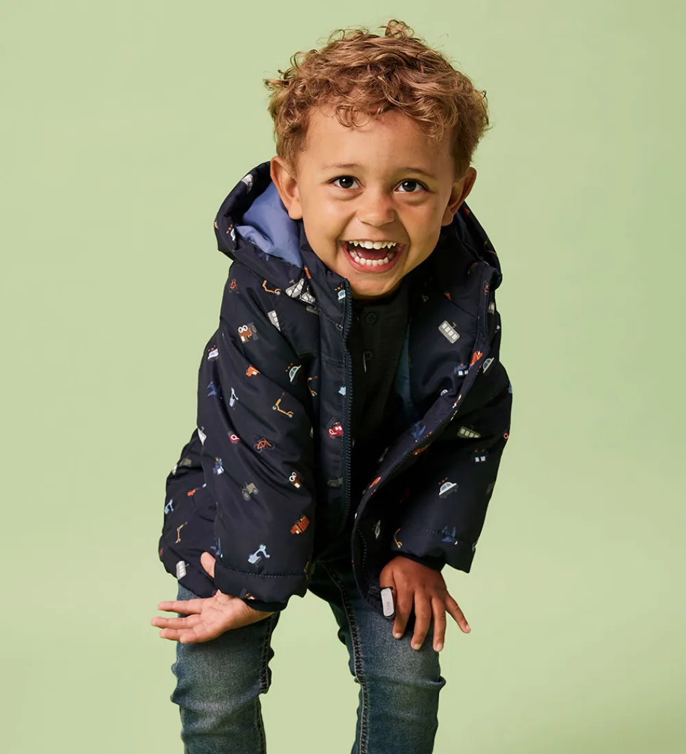 Vinterjakke - NmmMax - Dark Sapphire/TRANSPORT|Name It Online