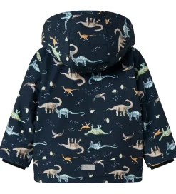 Vinterjakke - NmmSnow05 - Dark Sapphire m. Dinoer|Name It Hot