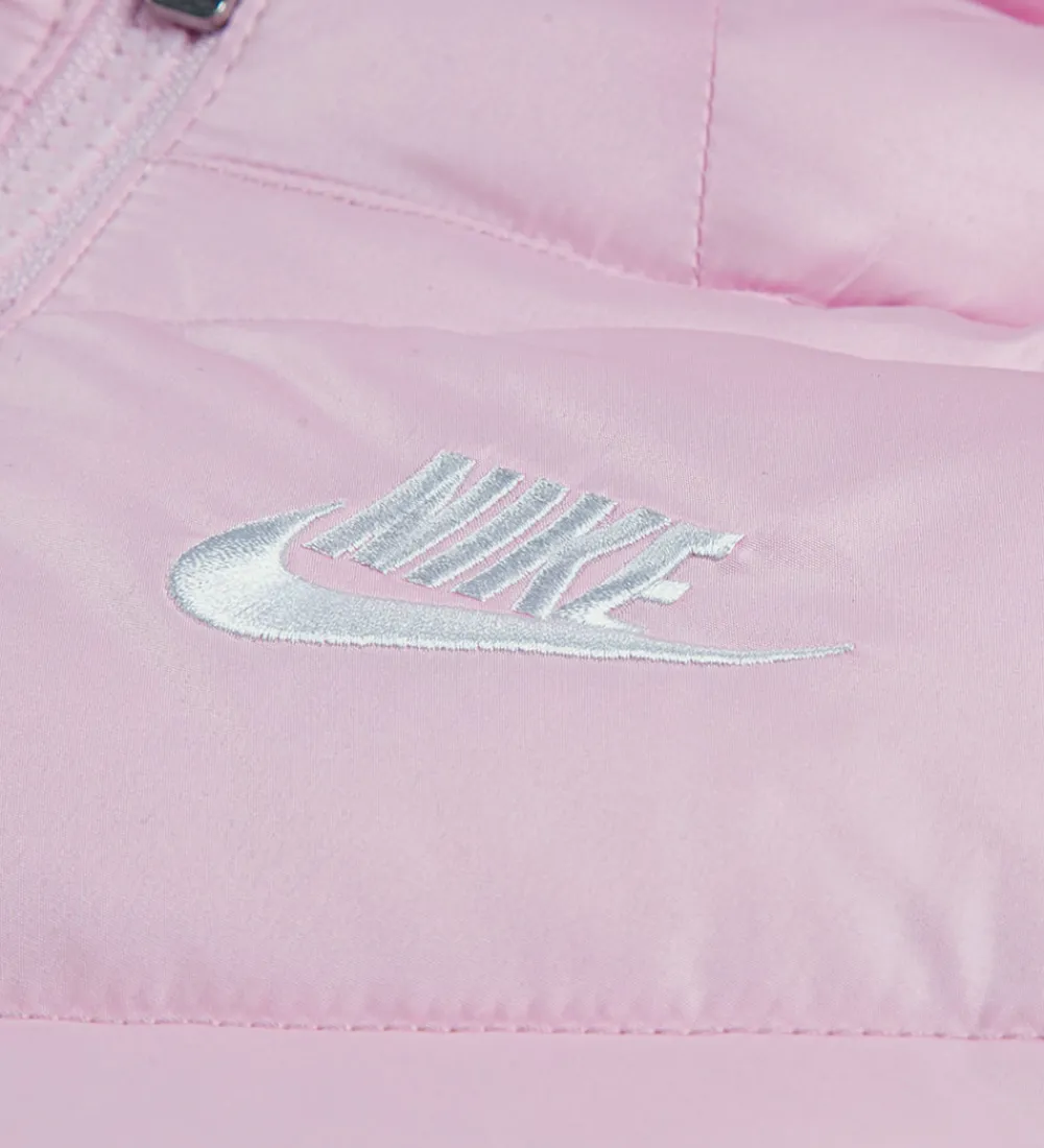 Dynejakke - Puffer - Pink Foam|Nike Hot