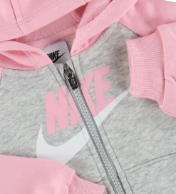 Sweatsæt - Soft Pink/Gråmeleret|Nike Online