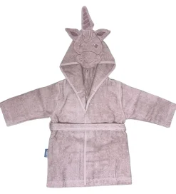 Badekåbe - Pale Mauve m. Enhjørning|Nørgaard Madsens Clearance