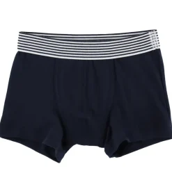 Boxershorts - 2-pak - Navy/Gråmeleret|Petit Bateau Hot
