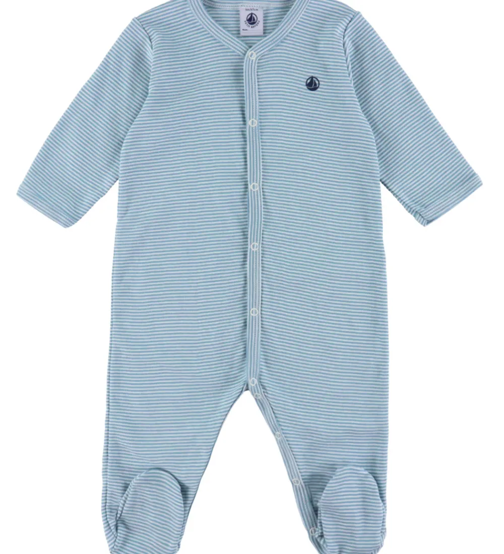 Natdragt - Adriatic/Marshmallow|Petit Bateau Discount