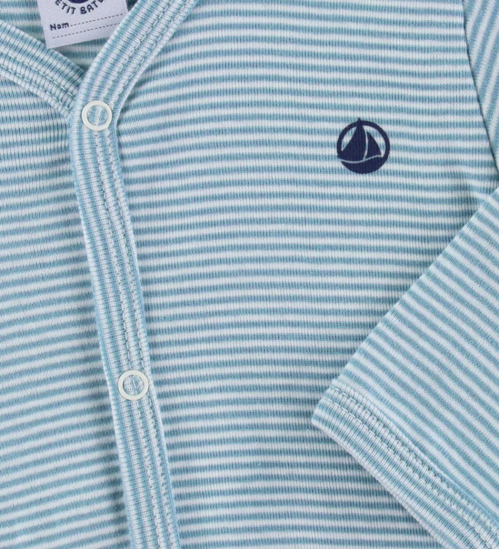 Natdragt - Adriatic/Marshmallow|Petit Bateau Discount