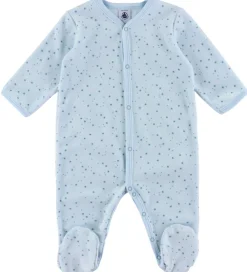 Natdragt - 2-pak - Blå m. Stjerner/Striber|Petit Bateau Discount