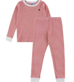 Nattøj - 2-Delt - Peonia/Marshmallow|Petit Bateau Sale