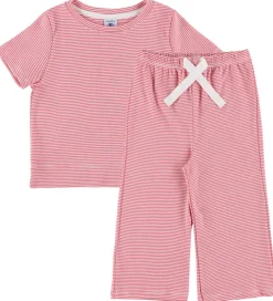 Nattøj - Peonia/Marshmallow|Petit Bateau Clearance