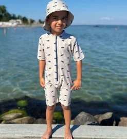 Badeheldragt - Natsu - UV50+ - Sand Fish|Petit Crabe Hot