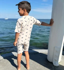 Badeheldragt - Natsu - UV50+ - Sand Fish|Petit Crabe Hot