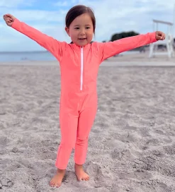 Badeheldragt - Lou - UV50+ - Tropicana m. Hjerte|Petit Crabe