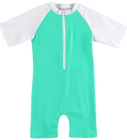 Badeheldragt - Multicolor - UV50+ - Parrot/White|Petit Crabe