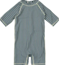 Badeheldragt - Blue Mirage/Off White|Petit Piao