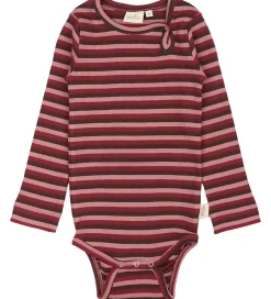 Body l/æ - Rib - Modal - Biking Red Multistripe|Petit Piao Online