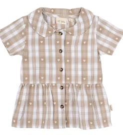 Skjorte - Off White Heart|Petit Piao Online