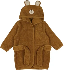Badekåbe - Almond m. Bjørn|Pippi Baby Best