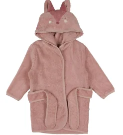 Badekåbe - Misty Rose m. Ræv|Pippi Baby Outlet