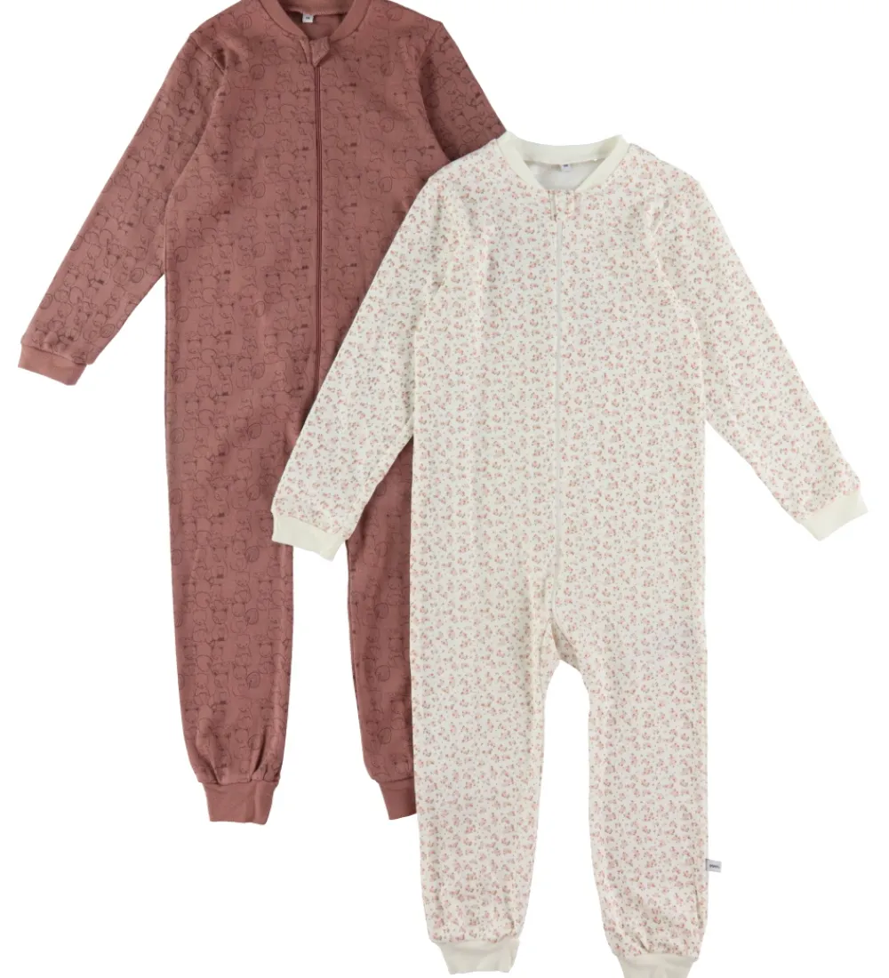 Heldragter - Natdragter - 2 pak - Burlwood|Pippi Baby New