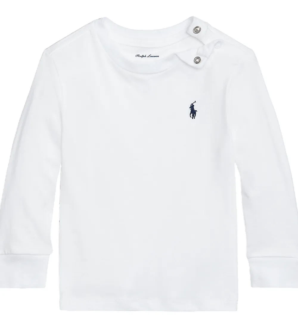 Bluse - Hvid|Polo Ralph Lauren Sale