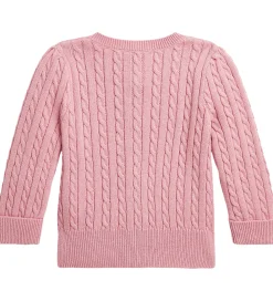 Cardigan - Strik - Tickled Pink m. Blomster|Polo Ralph Lauren Discount