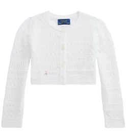 Cardigan - Cropped - Strik - Classics I - Hvid|Polo Ralph Lauren Best
