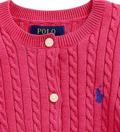 Cardigan - Strik - Pink|Polo Ralph Lauren Hot