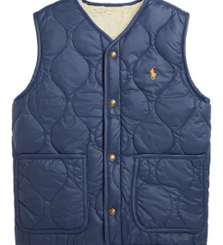 Dunvest m. Fleece - Vendbar - Navy/Beige|Polo Ralph Lauren Sale
