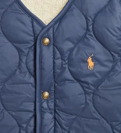 Dunvest m. Fleece - Vendbar - Navy/Beige|Polo Ralph Lauren Sale