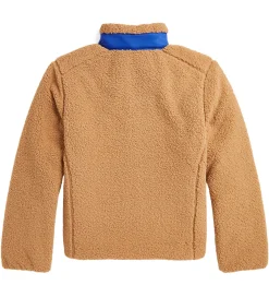 Dynejakke m. Fleece - Vendbar - Brun/Blå m. Or|Polo Ralph Lauren Clearance