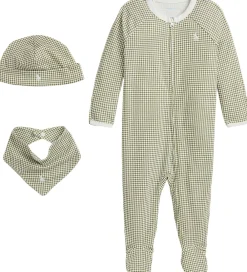 Gaveæske - 3 Dele - Grå/Hvidternet|Polo Ralph Lauren