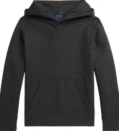 Hættetrøje - Gråmeleret|Polo Ralph Lauren Discount