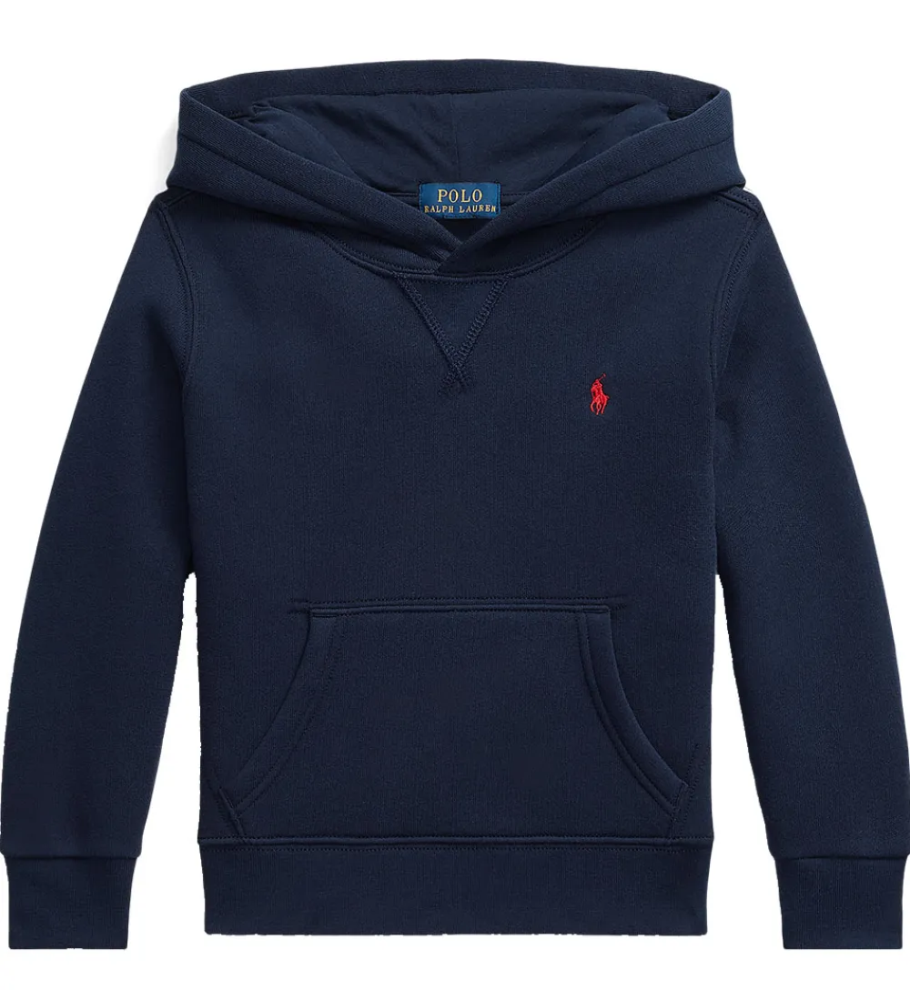 Hættetrøje - Navy|Polo Ralph Lauren Outlet