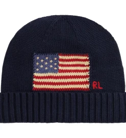 Hue - Strik - Hunter Navy m. Flag|Polo Ralph Lauren New