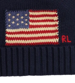 Hue - Strik - Hunter Navy m. Flag|Polo Ralph Lauren New