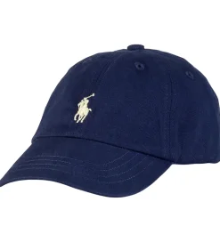Kasket - Navy m. Logo|Polo Ralph Lauren Hot