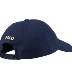 Kasket - Navy m. Logo|Polo Ralph Lauren Hot