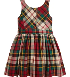 Kjole - Rødternet|Polo Ralph Lauren Clearance