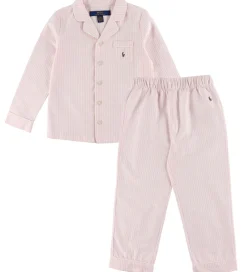 Polo Ralph Lauren Nattøj - Oxford - Bath Pink/White Striped|Polo Ralph Lauren Acc Clearance