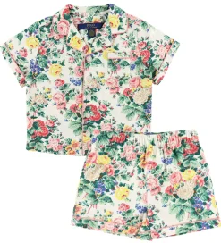 Polo Ralph Lauren Nattøj - Multifarvet m. Blomster|Polo Ralph Lauren Acc New