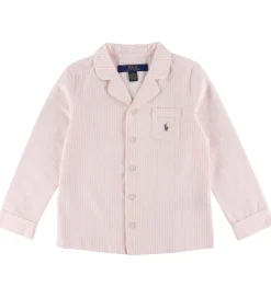 Polo Ralph Lauren Nattøj - Oxford - Bath Pink/White Striped|Polo Ralph Lauren Acc Best