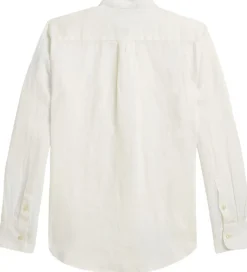 Skjorte - Hør- Postboy - Hvid|Polo Ralph Lauren Sale