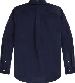 Skjorte - Fløjl - Newport Navy|Polo Ralph Lauren Outlet
