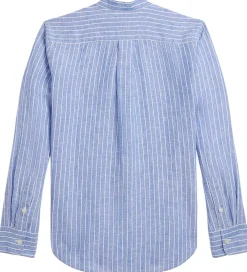 Skjorte - Postboy - Blå/Hvidstribet|Polo Ralph Lauren New